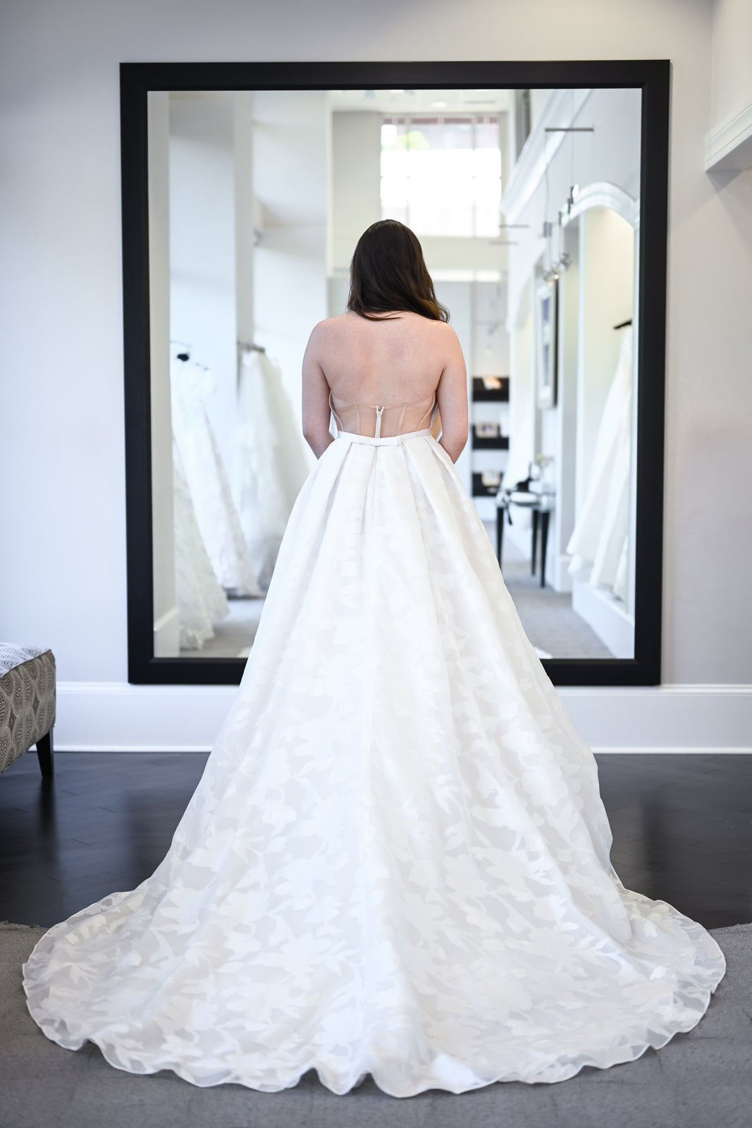 Ines Di Santo "Opal" Sample Gown - Ampersand Bridal Ines Di Santo "Opal" Sample Gown - Ampersand Bridal