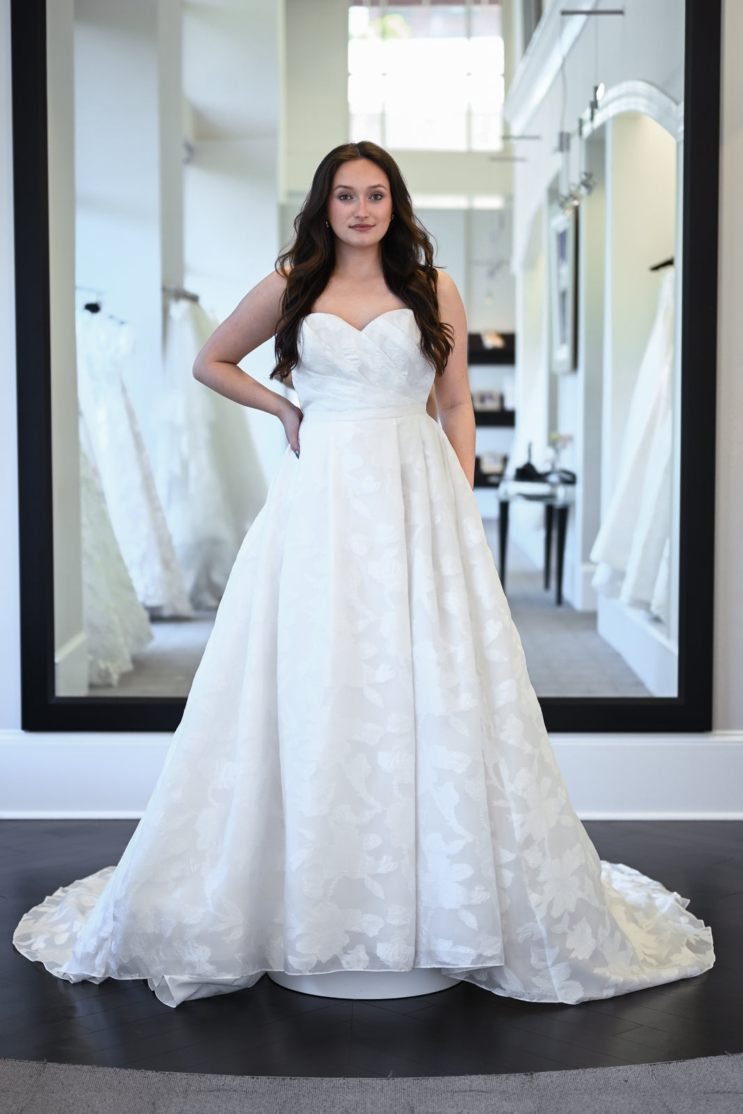 Ines Di Santo "Opal" Sample Gown - Ampersand Bridal Ines Di Santo "Opal" Sample Gown - Ampersand Bridal